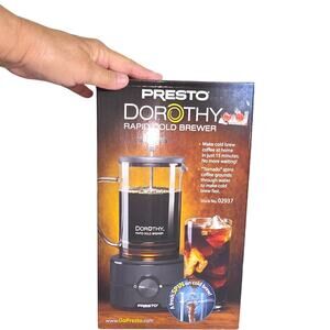 PRESTO NWT DOROTHY RAPID COLD BREW COFFEE